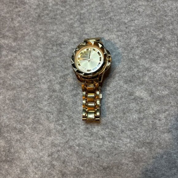 ✨ NWOT - Karl Lagerfeld Karl7 Yellow Gold-Tone 44mm Men’s Watch (Model KL1019) ✨ - Picture 4 of 12